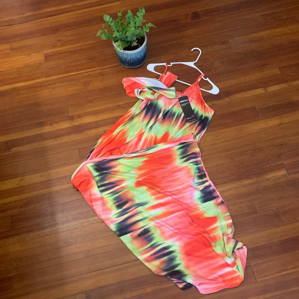 Rebdolls Tie-Dye Maxi with Belt